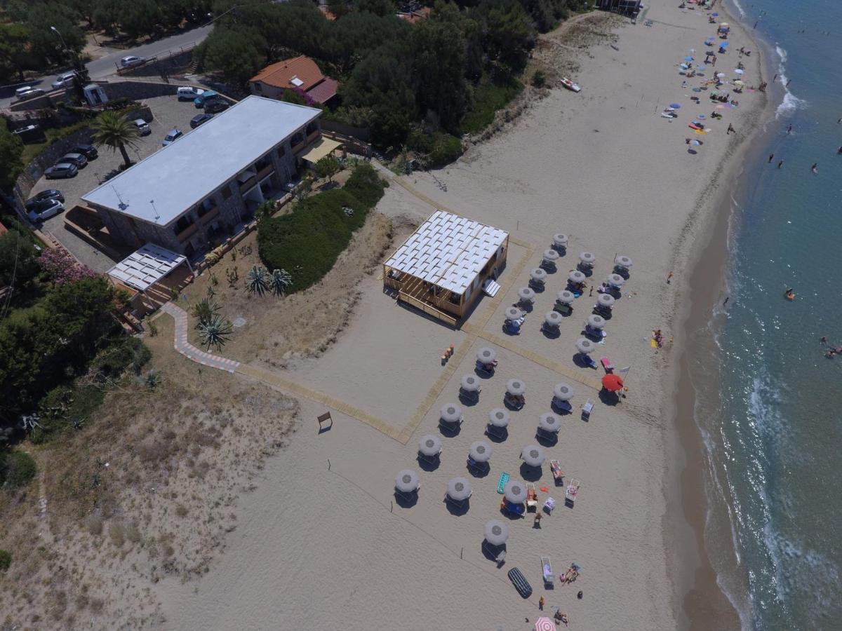 Residence Le Palme - Appartamenti Sul Mare - Spiaggia Tra Palinuro E Caprioli Пишотта Экстерьер фото