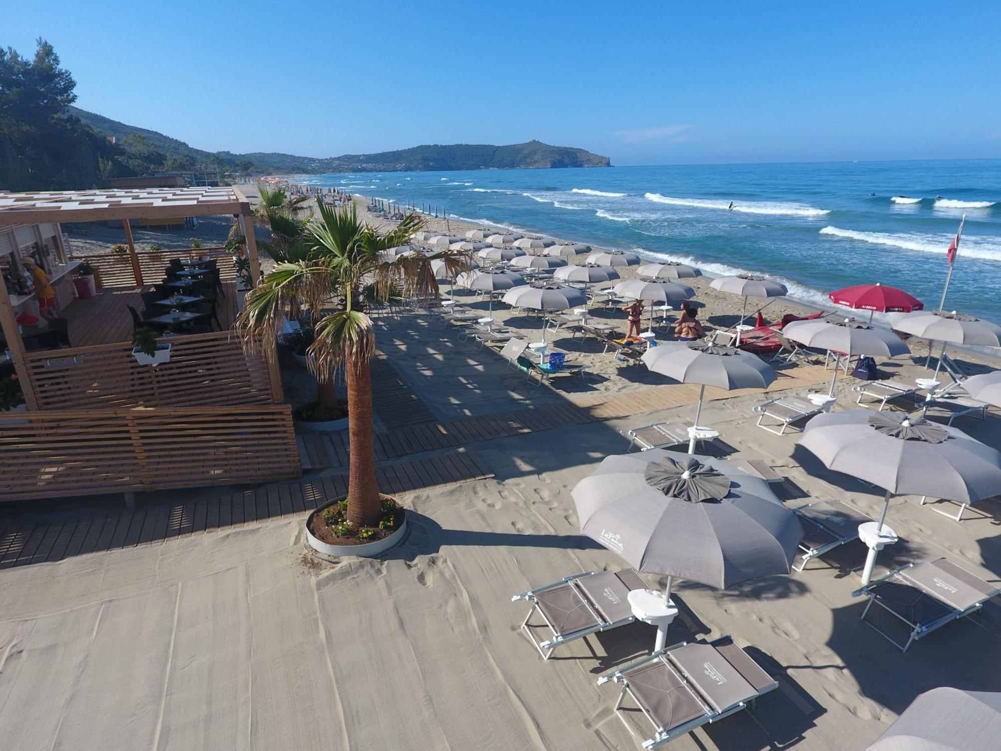 Residence Le Palme - Appartamenti Sul Mare - Spiaggia Tra Palinuro E Caprioli Пишотта Экстерьер фото