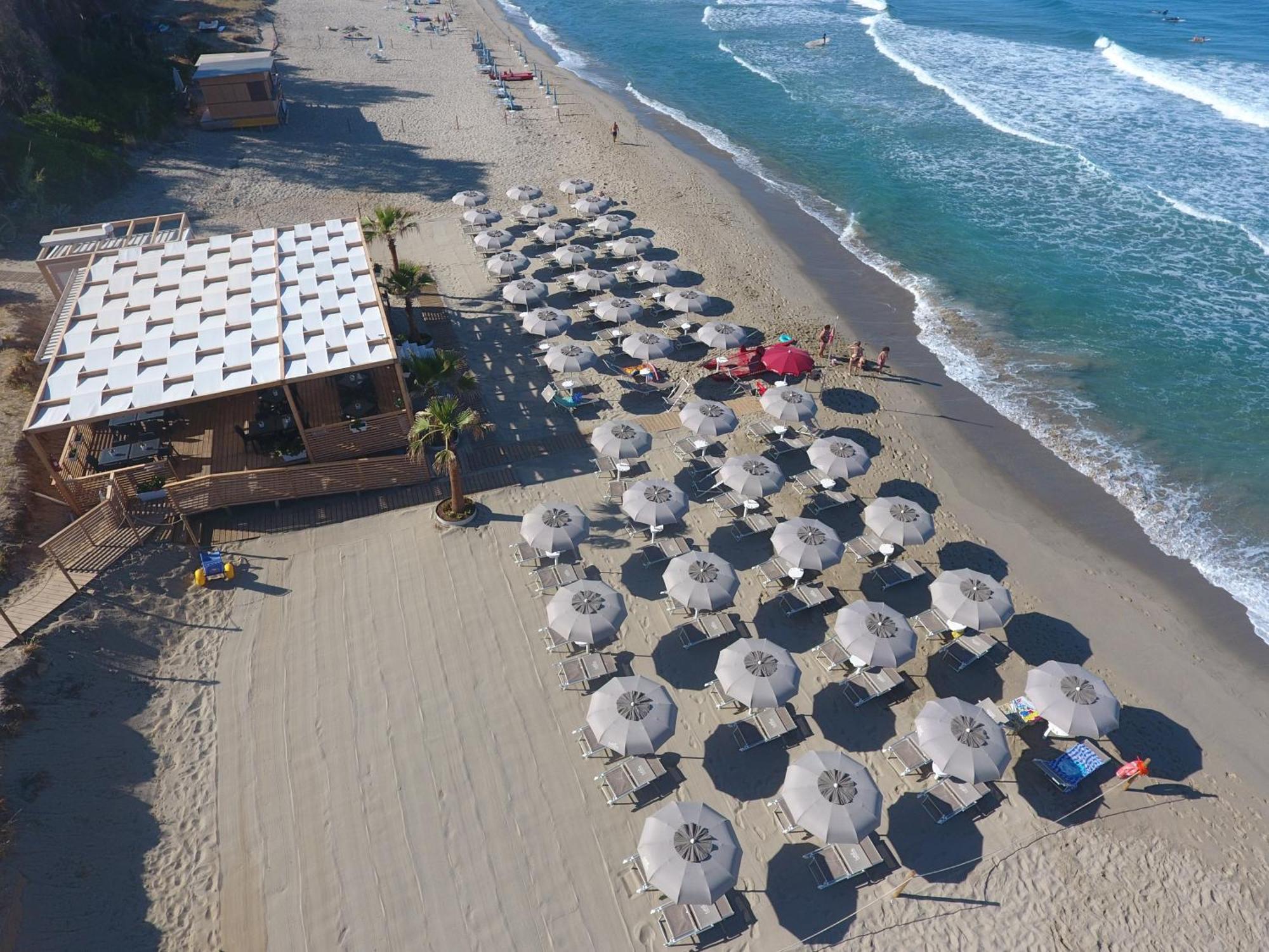 Residence Le Palme - Appartamenti Sul Mare - Spiaggia Tra Palinuro E Caprioli Пишотта Экстерьер фото